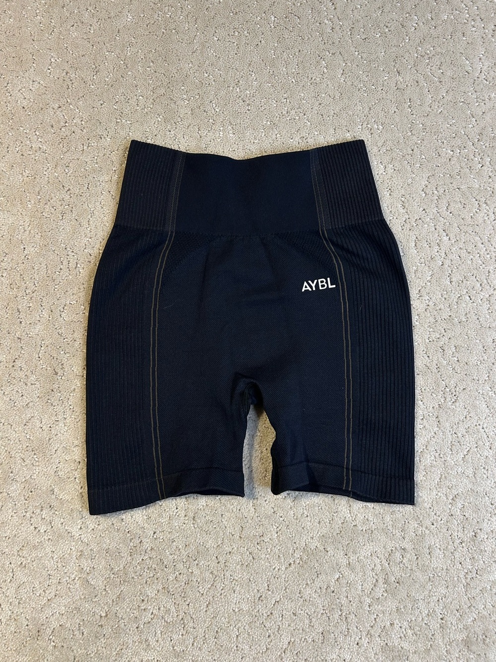 Women's AYBL Athletic Reflex Seamless shorts Black Size Extra Small
